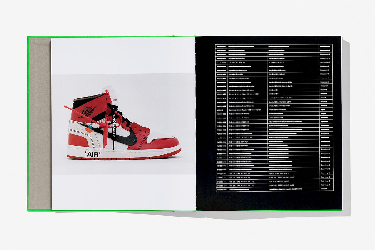 Virgil Abloh x NIKE ICONS Book Something's Off Off-White x NIKE
