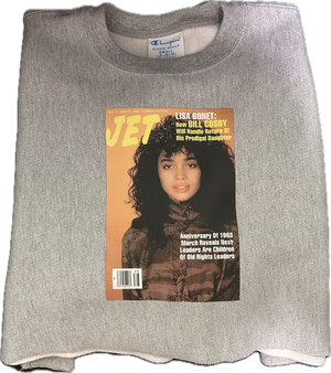 Lisa Bonet Jet Magazine - Cropped Champion Sweatshirt