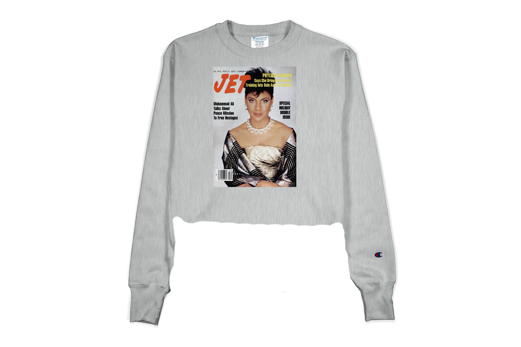 Phylicia Rashad Jet Magazine - Cropped Champion Sweatshirt