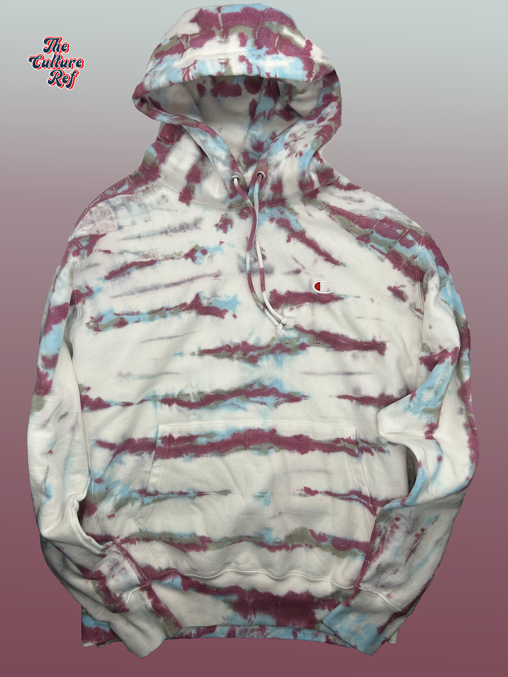 Champion reverse weave tie store dye hoodie