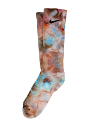 Hand Dyed Nike Socks - Ice Dyed Everyday Plus Limited Colors Tie Dye C –  The Culture Ref