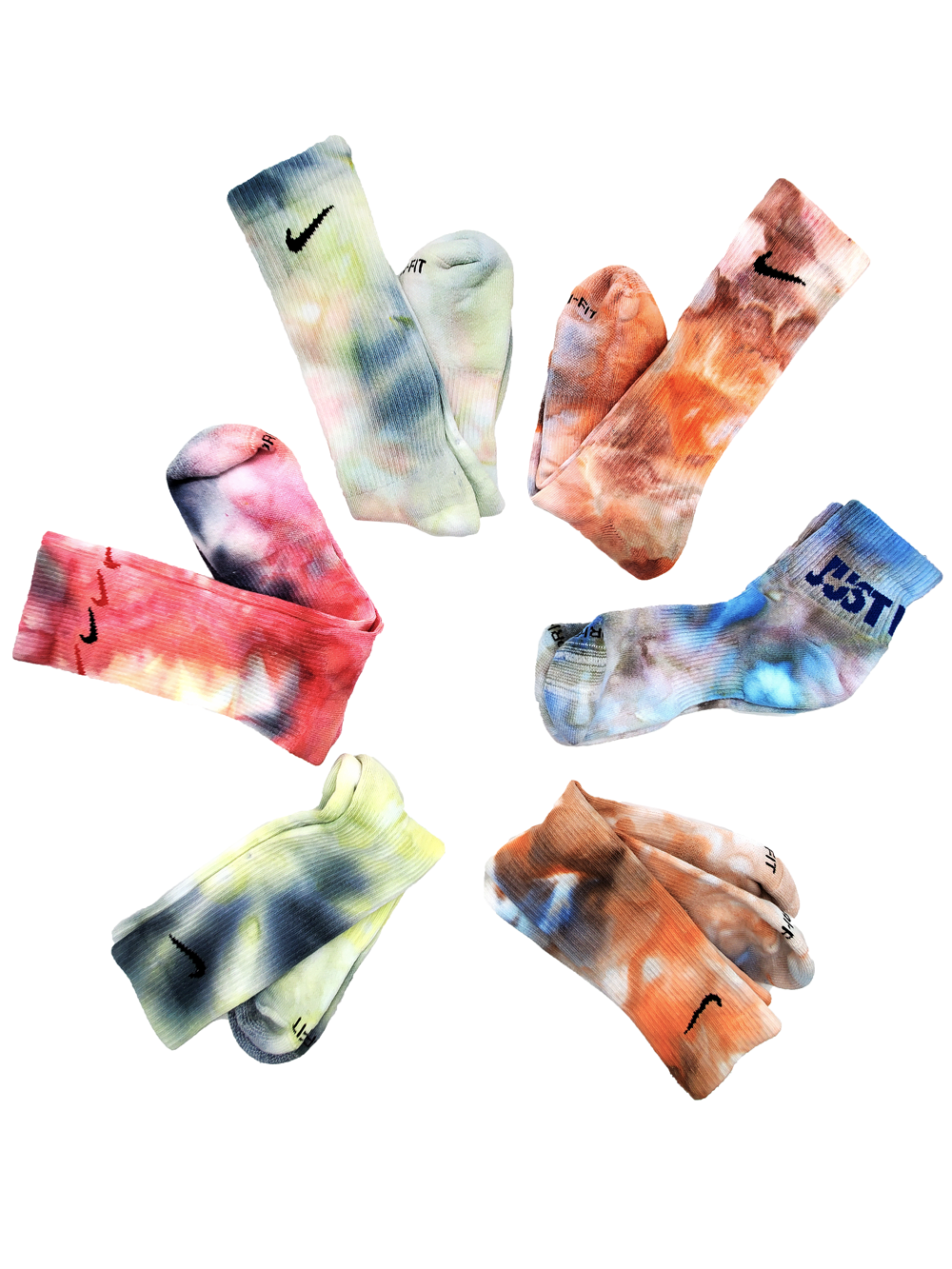 Colorful nike socks sales