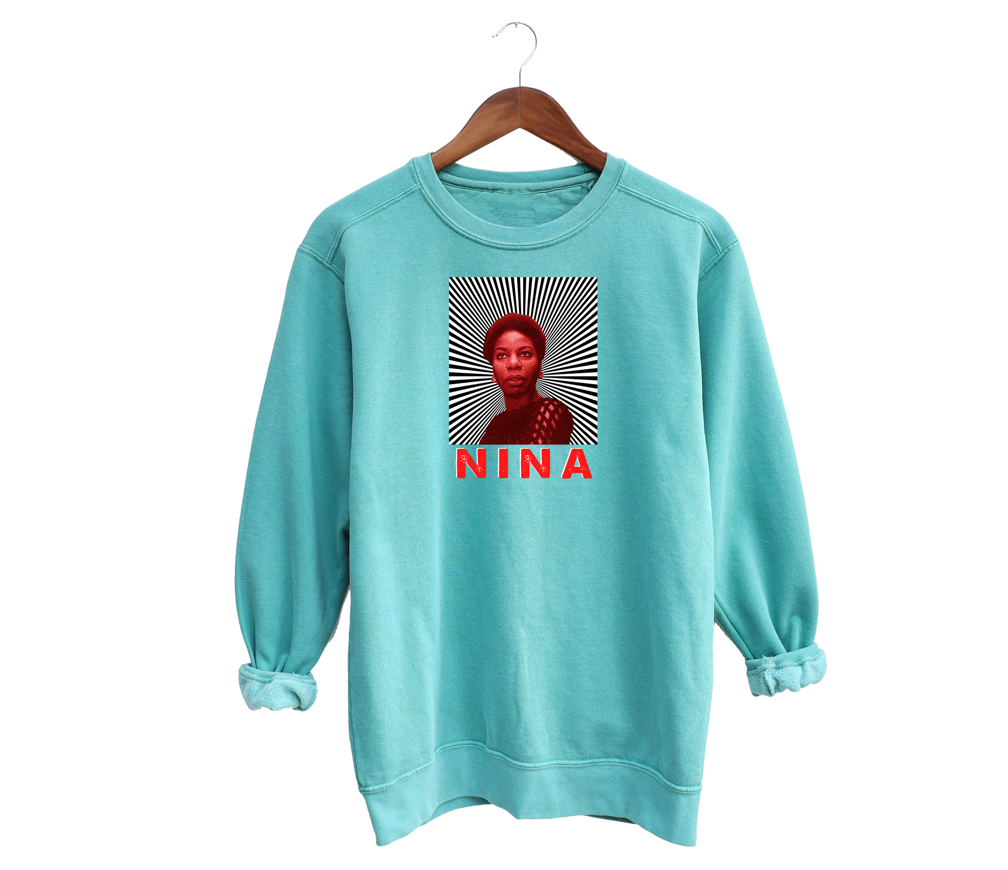 Blue white 2025 red sweatshirt