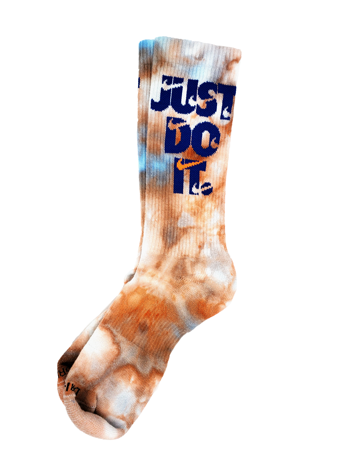 Hand Dyed Nike Socks - Ice Dyed Everyday Plus Limited Colors Tie Dye Crew Socks