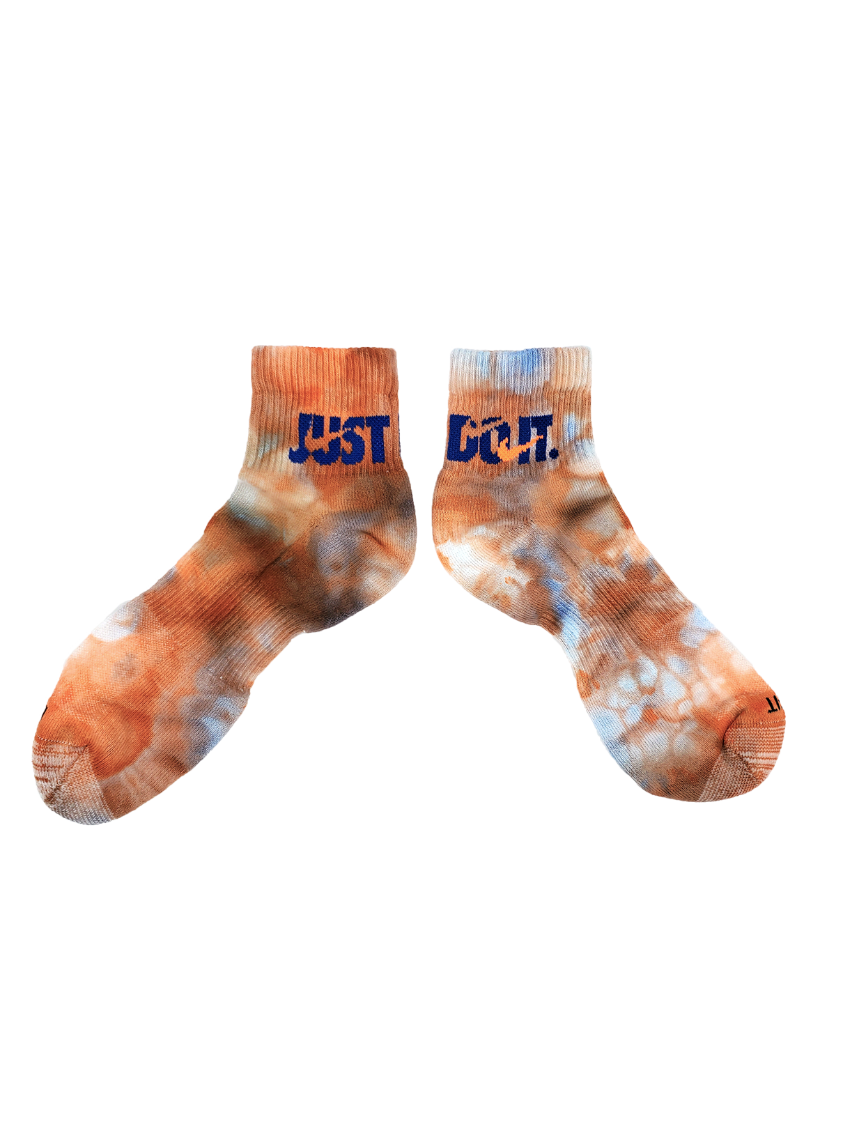 Hand Dyed Nike Socks - Ice Dyed Everyday Plus Limited Colors Tie Dye Crew Socks