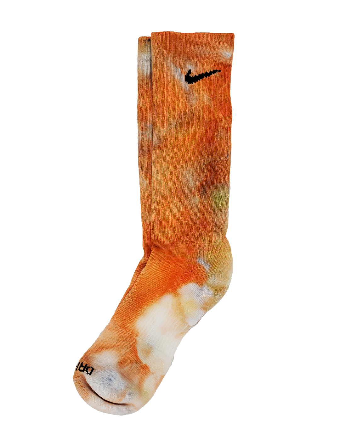 Hand Dyed Nike Socks - Ice Dyed Everyday Plus Limited Colors Tie Dye Crew Socks