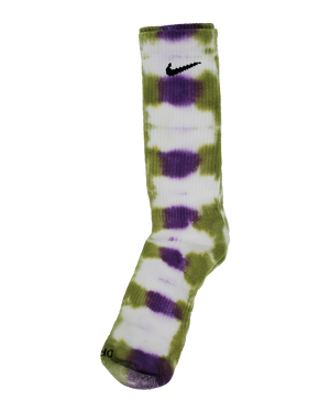 Hand Dyed Nike Socks - Ice Dyed Everyday Plus Limited Colors Tie Dye C –  The Culture Ref