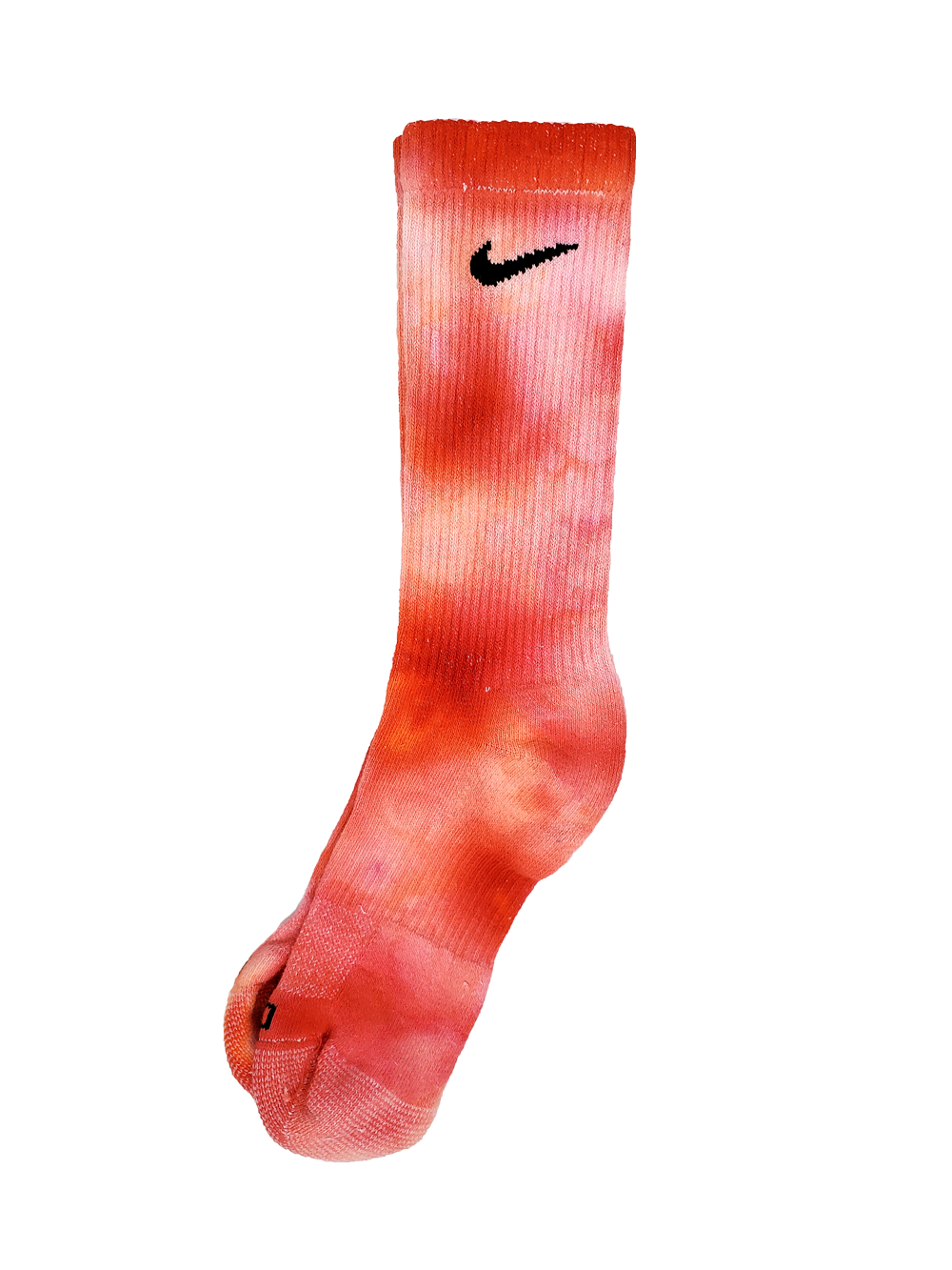 Hand Dyed Nike Socks - Ice Dyed Everyday Plus Limited Colors Tie Dye Crew Socks