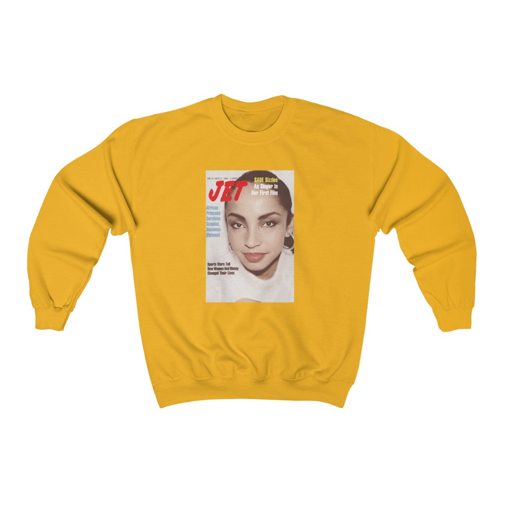 Sade Jet Magazine Cover Crewneck Sweatshirt - Unisex