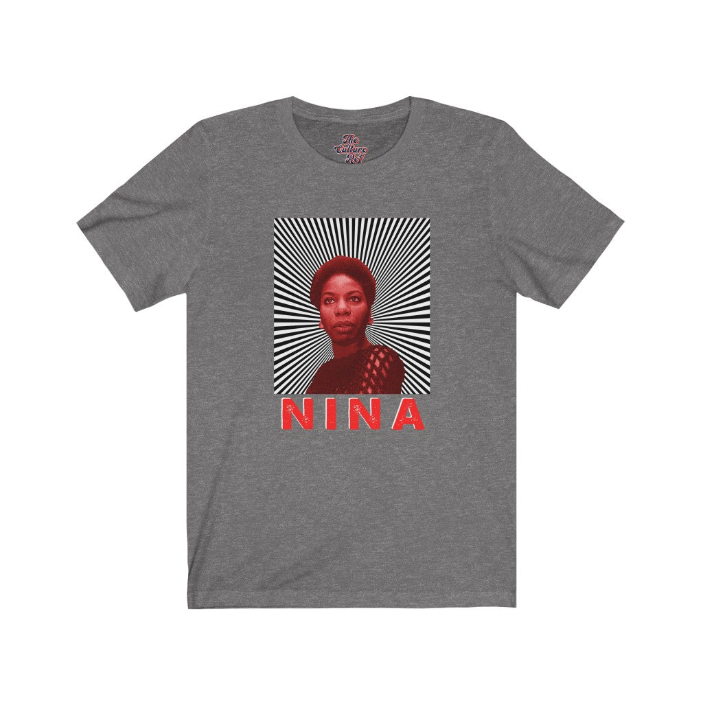 Nina Simone Red Tint with Sunrays T-shirt Unisex – The
