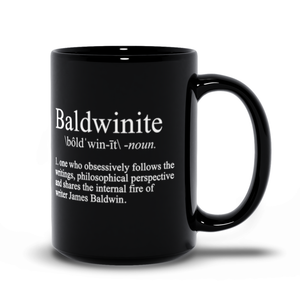 Baldwinite Definition - James Baldwin Mug | Harlem Renaissance Writer